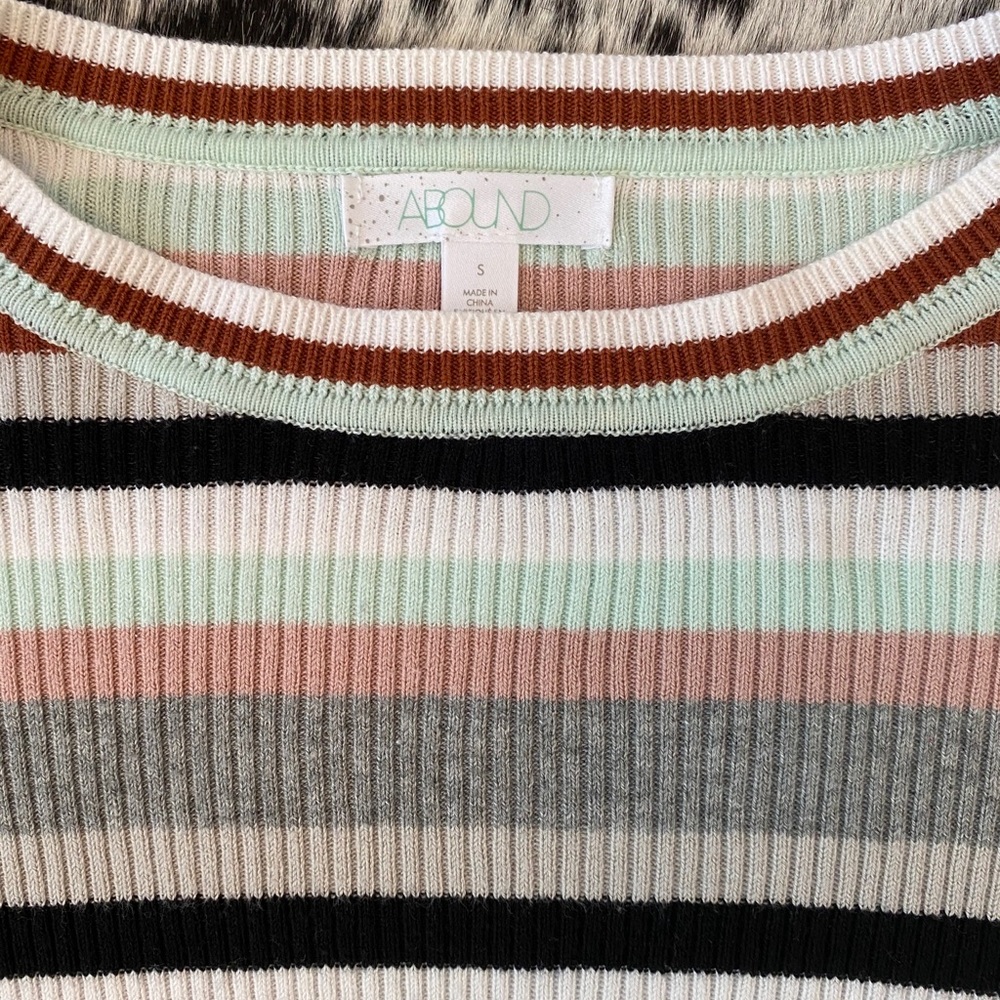 Striped L/S knit top - Picture 2 of 2